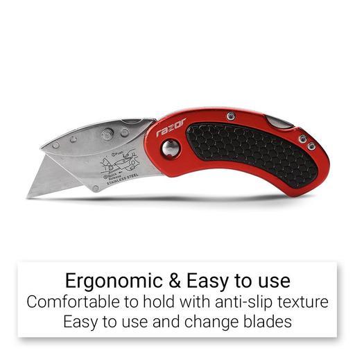 Razor RAZU3 Mini Folding Lock Back Utility Knife