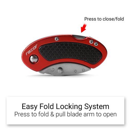 Razor RAZU3 Mini Folding Lock Back Utility Knife – image 5