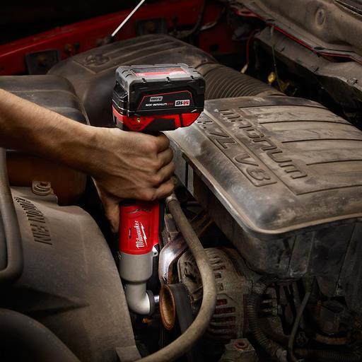 Milwaukee M18BRAIW0 18V LiIon Cordless 3/8" Right Angle Impact Wrench