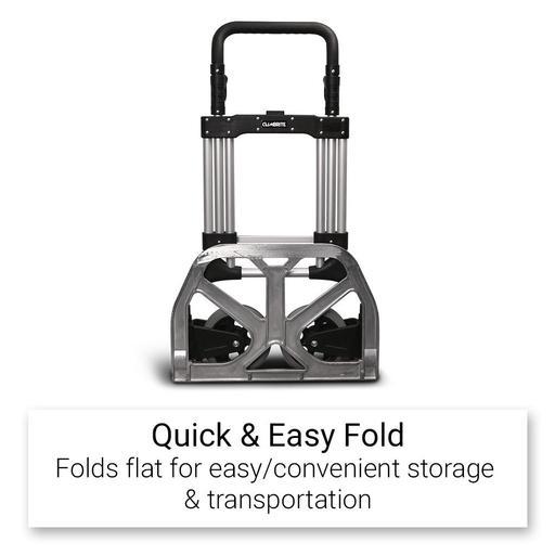 Climbrite FW90L 200KG Folding Aluminium Hand Trolley – image 5