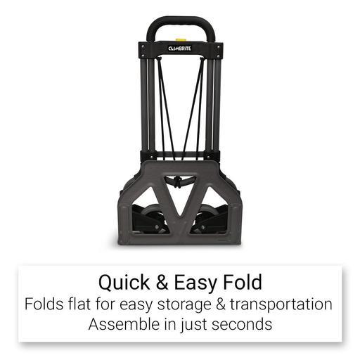 Climbrite FW90ST 68KG Folding Aluminium Hand Trolley – image 5