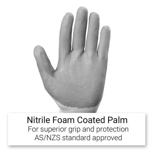 Bayer BFN10 Grip Master Nitrile Foam Coated Gloves - Size 10 – image 2