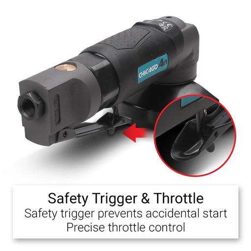 Chicago Air CAAG4 100mm (4") Air Angle Grinder – image 4