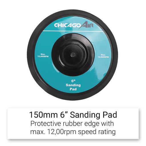 Chicago Air CAAS6 150mm (6") Dual Action Pneumatic Air Sander – image 8