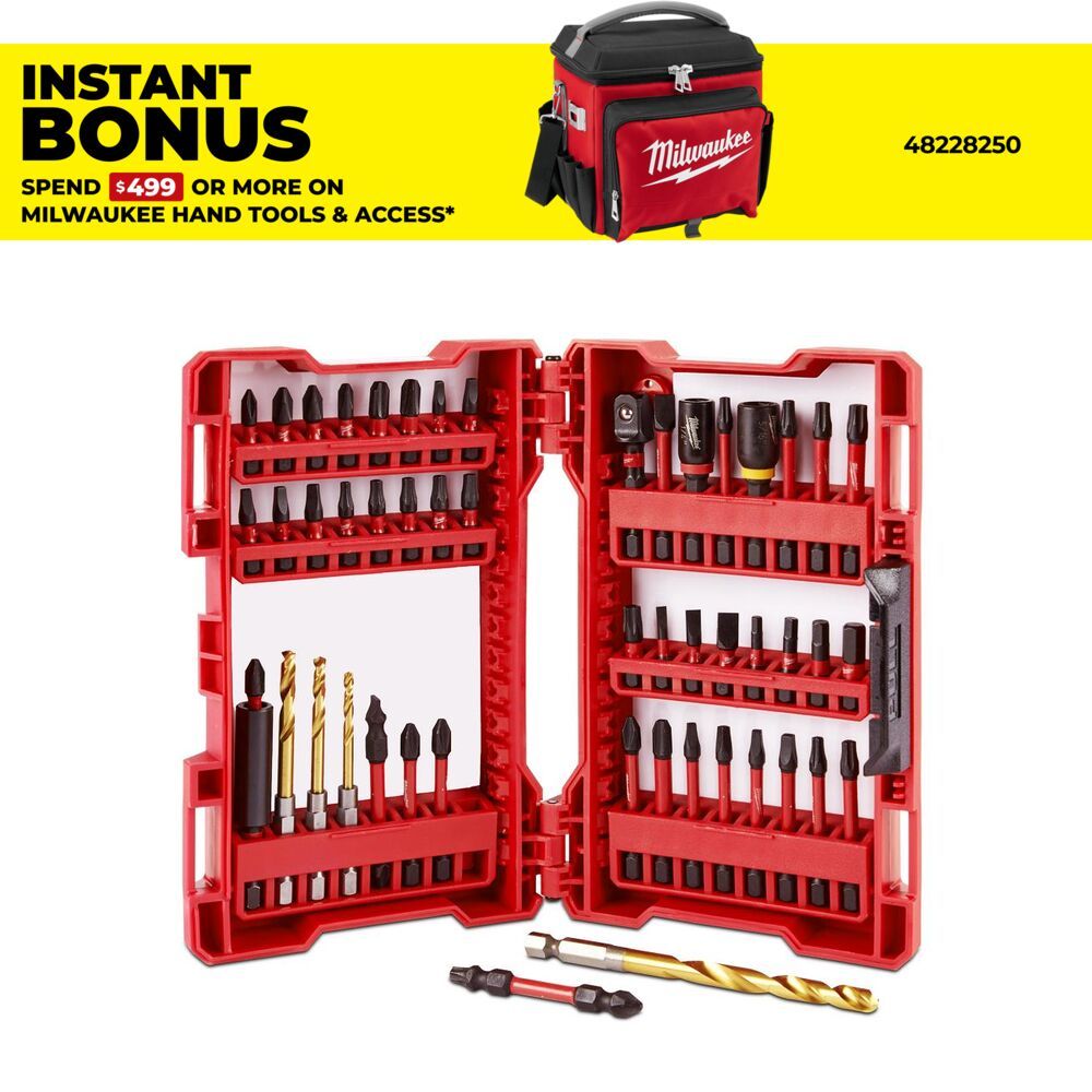 Milwaukee 48324024 50pce SHOCKWAVE Impact Set – image 1