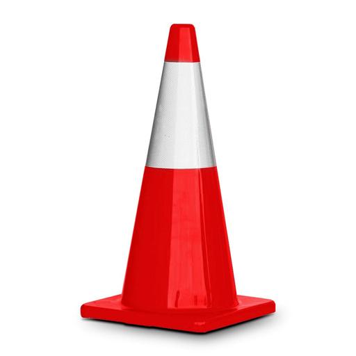 Pro Choice TC700R 700mm Hi-Vis Traffic Cone with Reflective Band