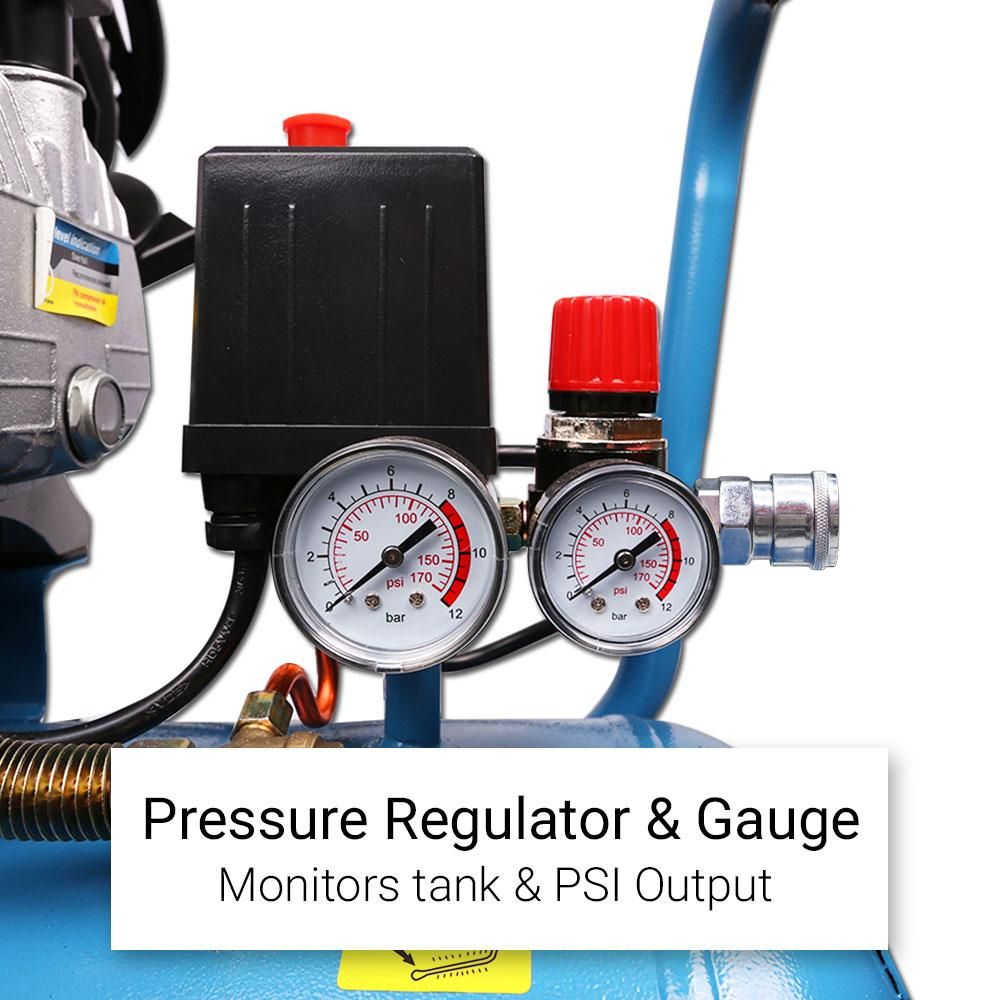 Lincoln LV30 50L 3.0HP V-Twin Air Compressor – image 3