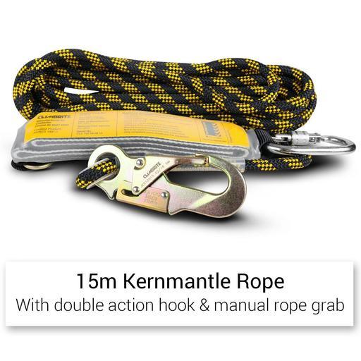 Climbrite CLI015 Access Roofers Safety Harness Roofing Kit