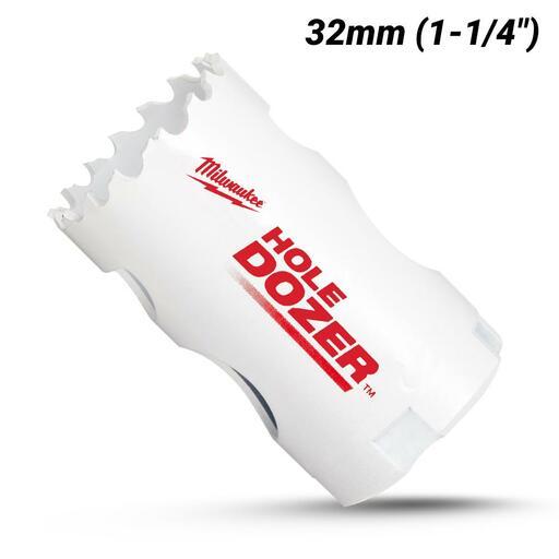 Milwaukee 49569613 32mm (1-1/4") Hole Dozer™ Bi-Metal Hole Saw – image 2