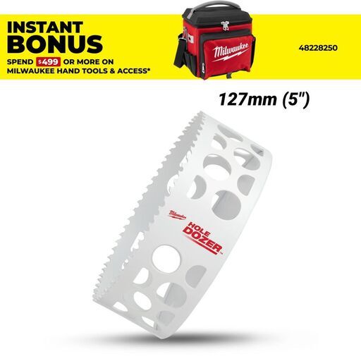 Milwaukee 49569652 127mm (5") Hole Dozer™ Bi-Metal Hole Saw