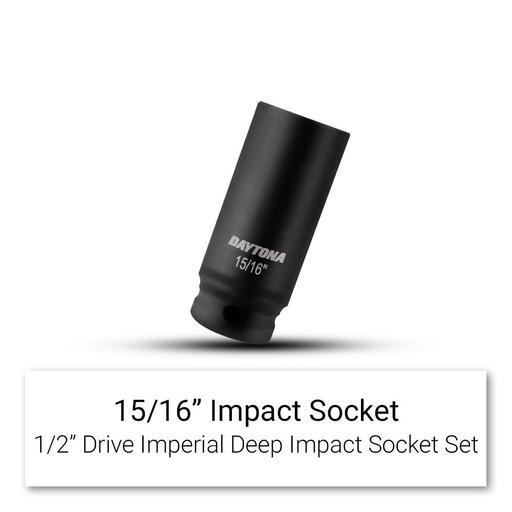 Daytona XTO12I 11pce 1/2" Drive Deep Impact 3/8"-1" Imperial Socket Set – image 14
