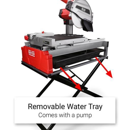 Bayer B255TS 10" Industrial Wet Tile /  Brick Saw – image 5