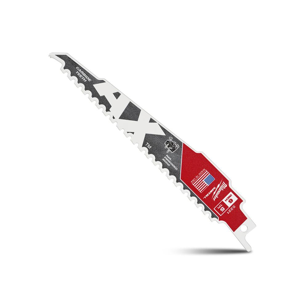 Milwaukee 48005221 150mm SAWZALL Carbide Ax™ Blade – image 2