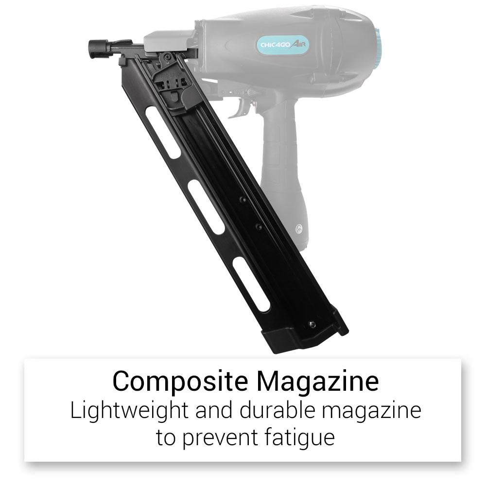 Chicago Air CFN90 34° 90mm Framing Nailer – image 10
