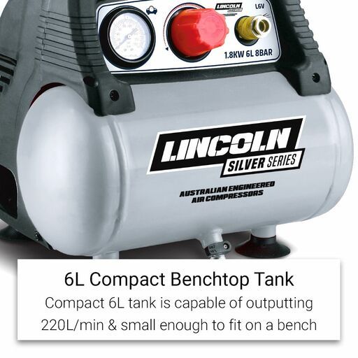 Lincoln L6V 6L 1.8KW Direct Drive Air Compressor – image 5