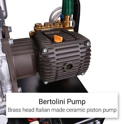 Typhoon T4000BR 13HP 6400PSI EWP Honda Powered Petrol Water Pressure Washer with Turbo Head and Hose Reel Kit – image 4