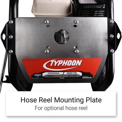 Typhoon T4000BR 13HP 6400PSI EWP Honda Powered Petrol Water Pressure Washer with Turbo Head and Hose Reel Kit – image 9