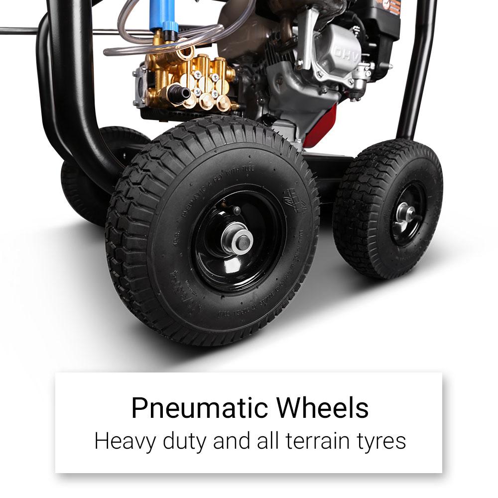 Typhoon T2500BR  6.5HP 4000PSI EWP Honda Powered Petrol Water Pressure Washer with Turbo Head and Hose Reel Kit – image 9