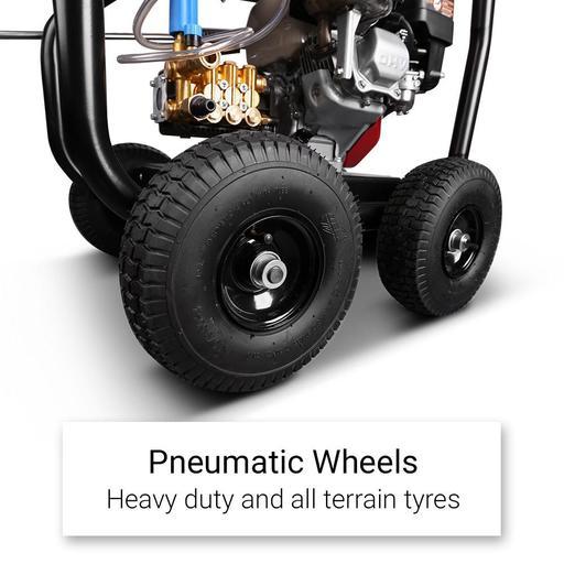 Typhoon T2500BR  6.5HP 4000PSI EWP Honda Powered Petrol Water Pressure Washer with Turbo Head and Hose Reel Kit – image 9