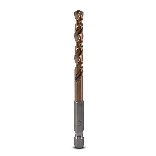 Xtorque XQ60MM 6mm HSS Cobalt Quick Change Impact Drill Bit