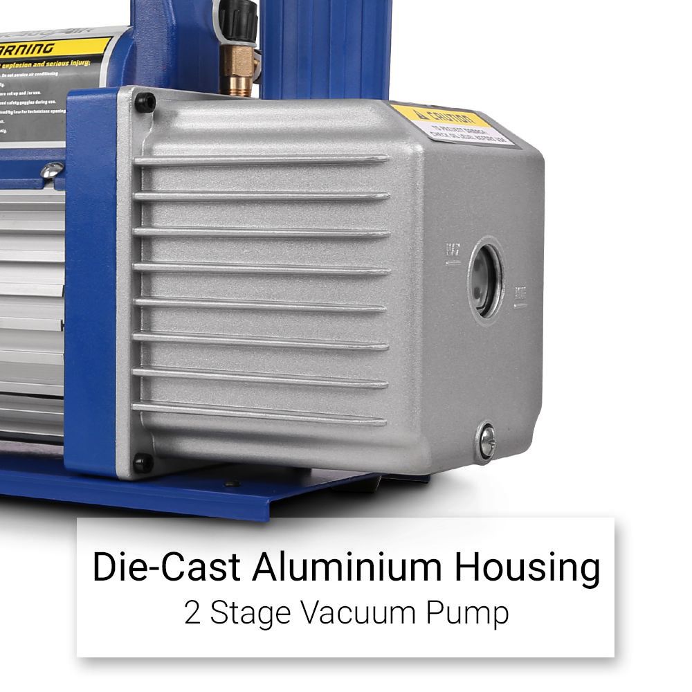 Chicago Air VP280 240V 2 Stage 8 CFM Vacuum Pump – image 3