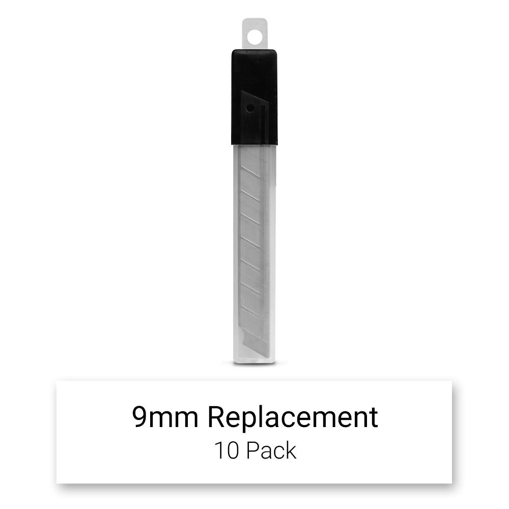 9mm Razorblade Razor R9MMB 9mm Replacement Blades - 10 Pack