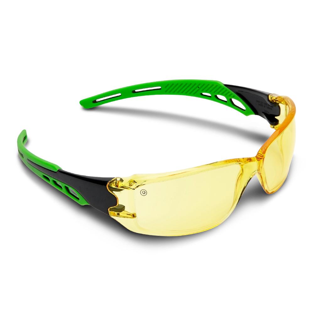 Pro Choice 9185 Cirrus Safety Spec Glasses with Amber Lens – image 1