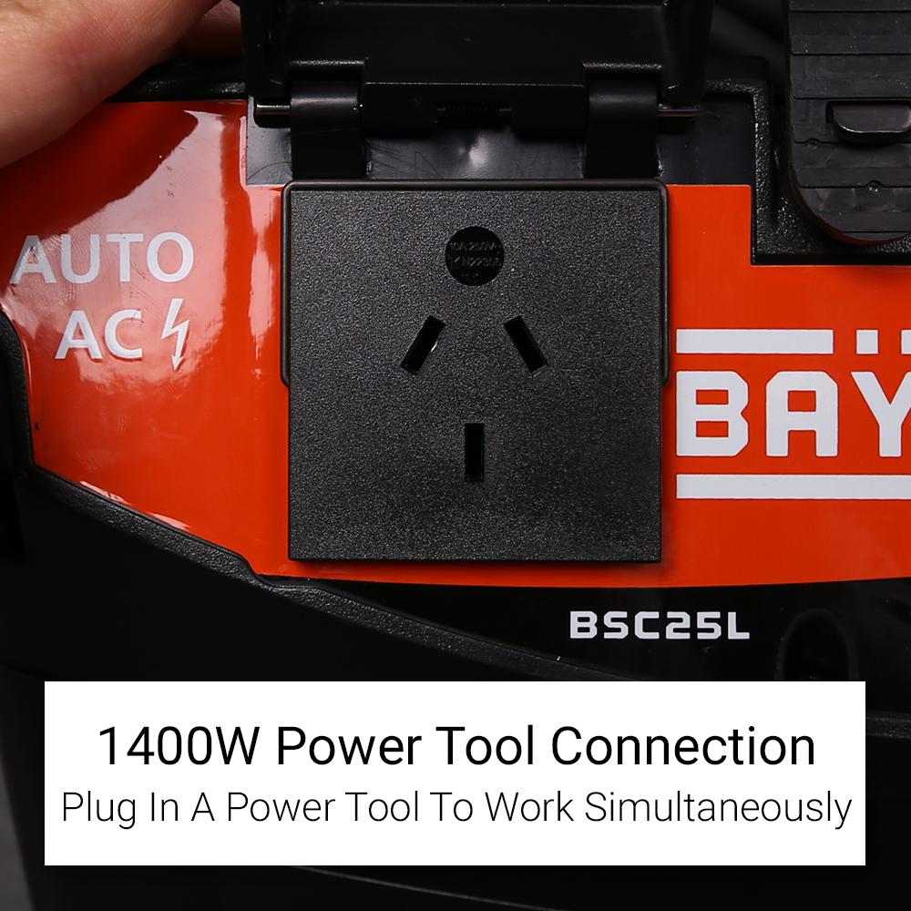 Bayer BSC25L 1400W 25L Wet & Dry Vacuum Dust Extractor