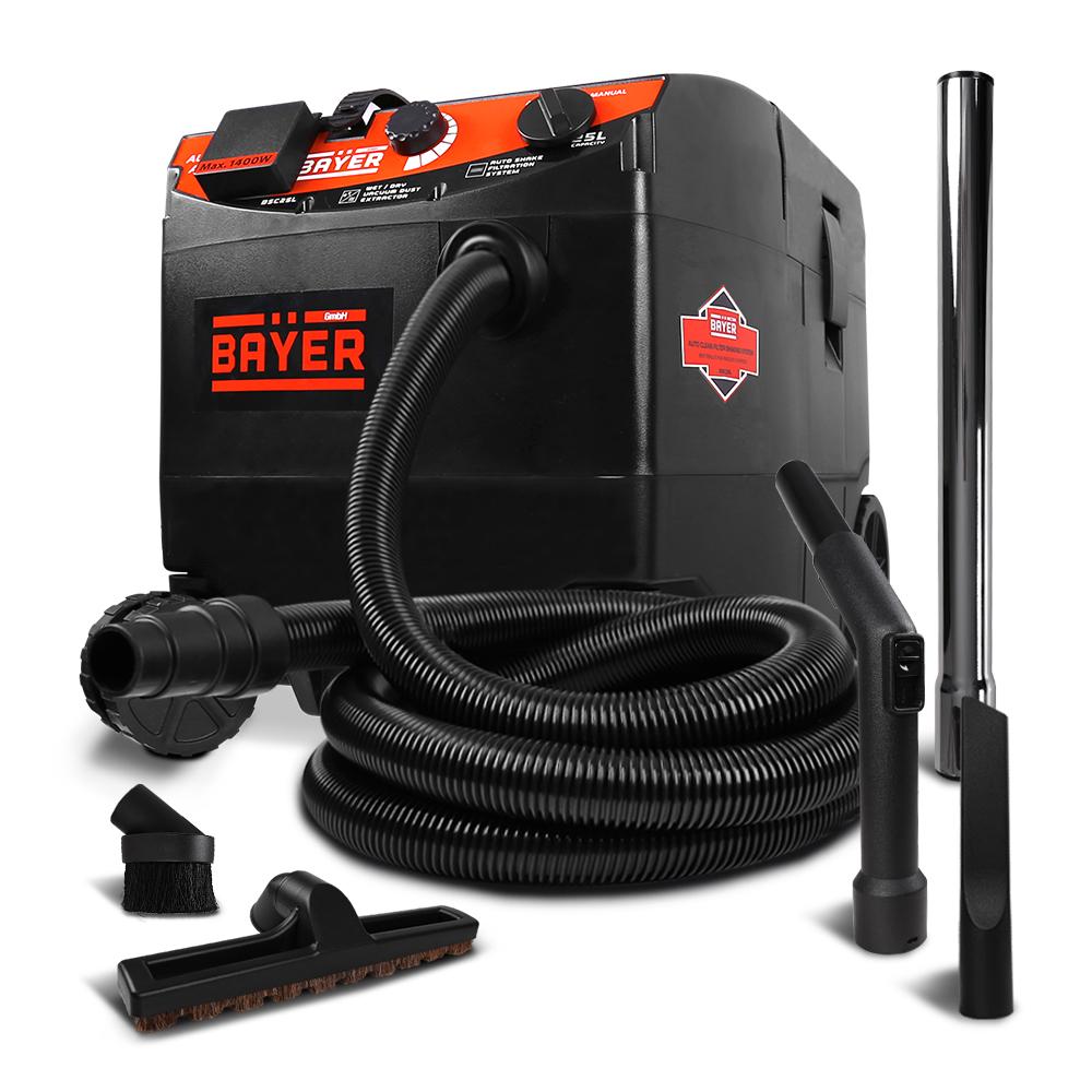 Bayer BSC25L 1400W 25L Wet & Dry Vacuum Dust Extractor