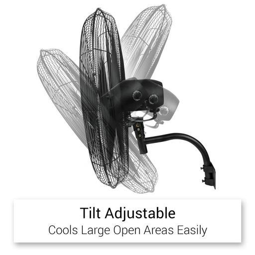 Bayer BFANW 280W 750mm Industrial Heavy Duty High Power Wall Mount Fan – image 4