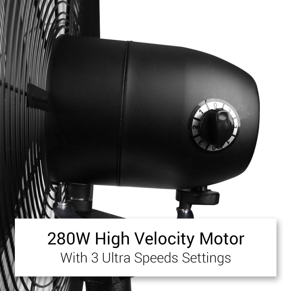 Bayer BFANP 280W 750mm Industrial Heavy Duty High Power Pedestal Fan – image 5