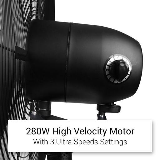Bayer BFANP 280W 750mm Industrial Heavy Duty High Power Pedestal Fan – image 5