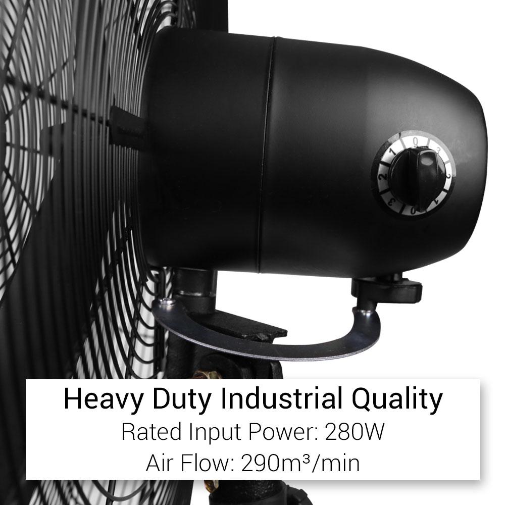 Bayer BFANP 280W 750mm Industrial Heavy Duty High Power Pedestal Fan – image 2