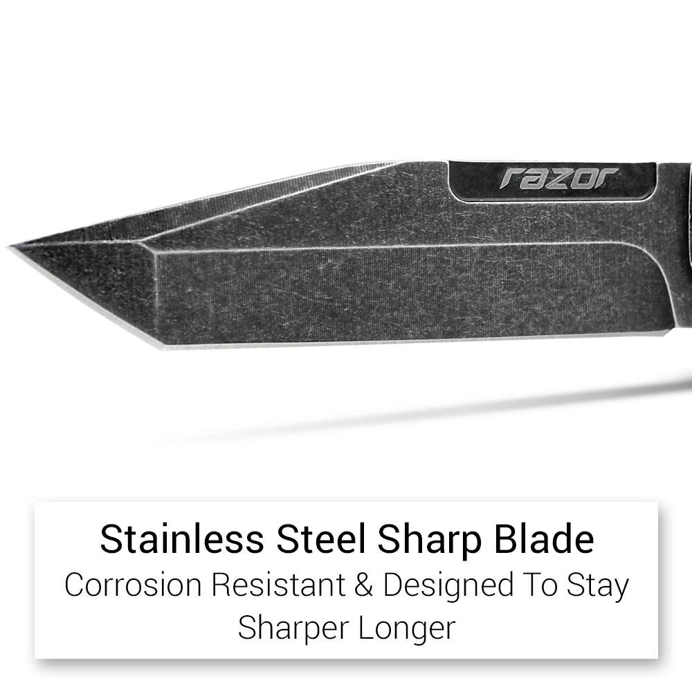 Razor RFKSS 3.5" Stainless Steel Folding Knife – image 8