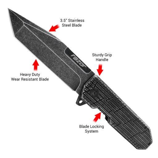 Razor RFKSS 3.5" Stainless Steel Folding Knife – image 4