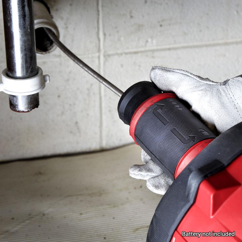 Milwaukee M18FDCPF8-0C 18V Li-ion Cordless Fuel Drain Snake - Skin Only – image 4
