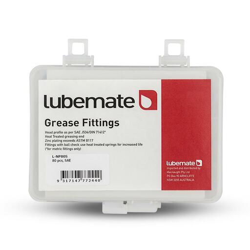 Lubemate L-NP80S 80pce SAE/NPT Nipple Kit
