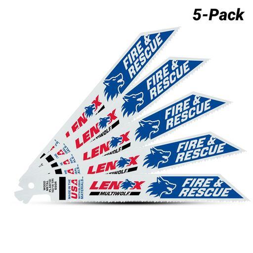 Lenox 20562610R 150mm 10TPI Reciprocating Bi-Metal Saw Blade - 5 Pack – image 2