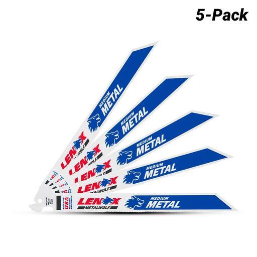 Lenox 20578818R 200mm18TPI Reciprocating Bi-Metal Saw Blade - 5 Pack – image 2