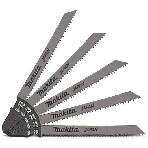 Makita A-80391 63mm x 16TPI HSS Jigsaw Blade Bayonet B-28 for Cutting Wood & PVC - 5 Pack – image 2