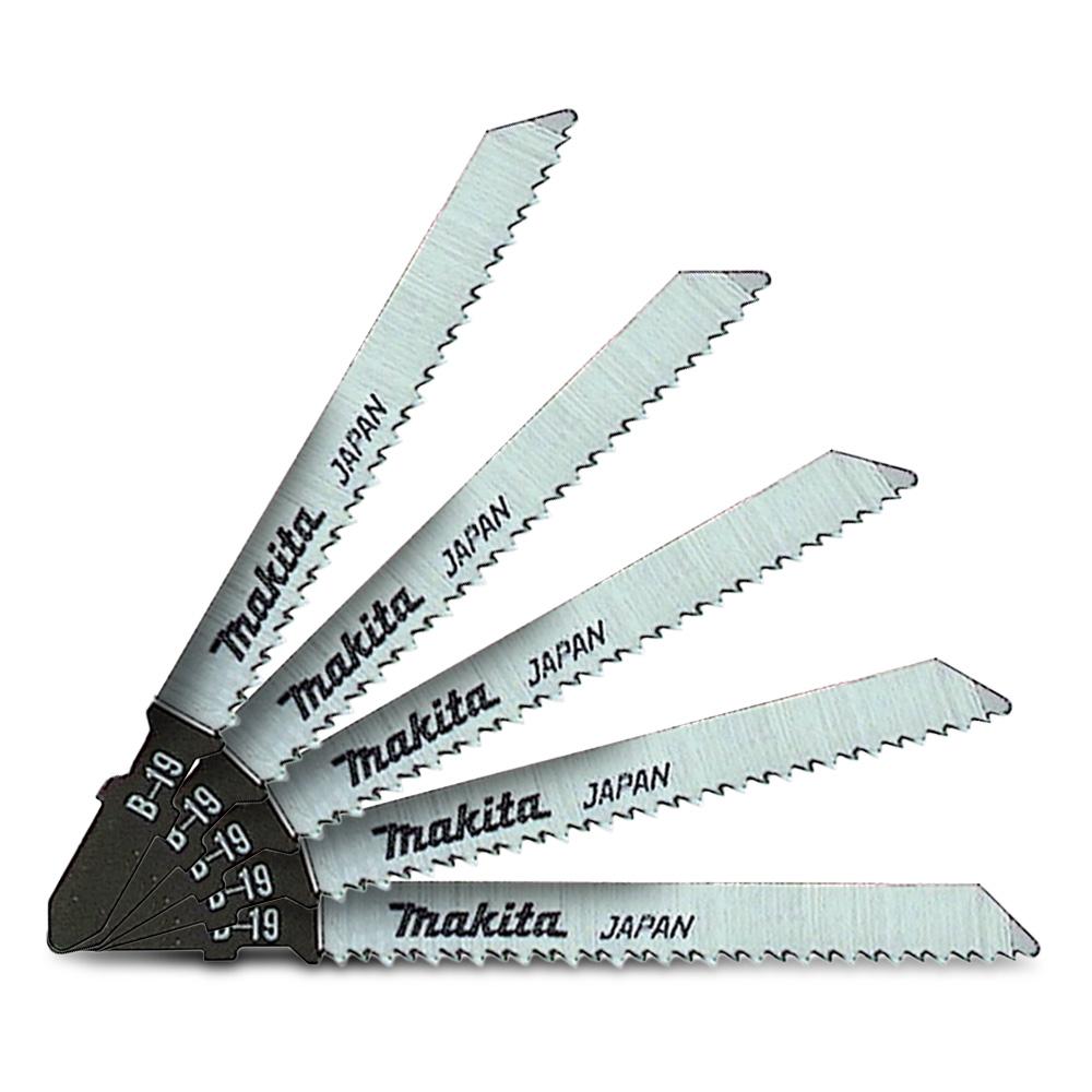 Makita A-85715 65mm x 12TPI Jigsaw Blade Bayonet B-19 for Cutting Wood & PVC - 5 Pack – image 2