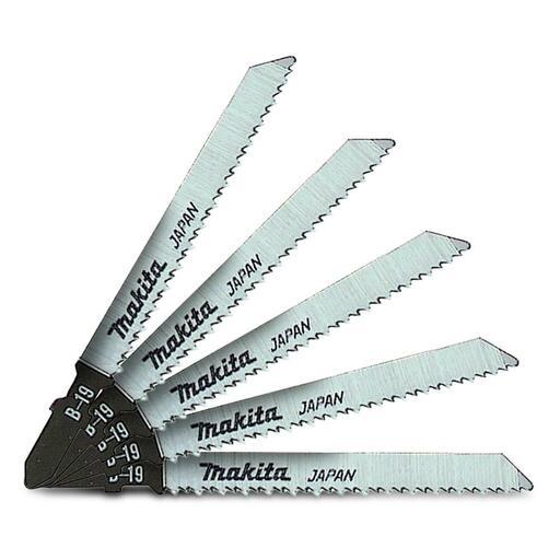 Makita A-85715 65mm x 12TPI Jigsaw Blade Bayonet B-19 for Cutting Wood & PVC - 5 Pack – image 2