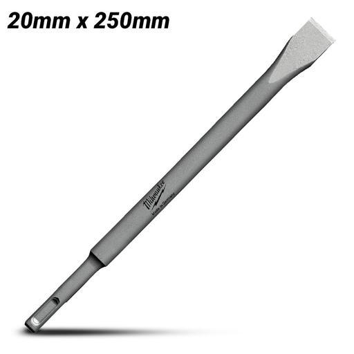 Milwaukee 4932339626 20mm x 250mm SDS-Plus Flat Chisel – image 2