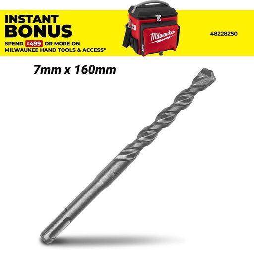 Milwaukee 4932340409 7mm x 160mm SDS-Plus M2