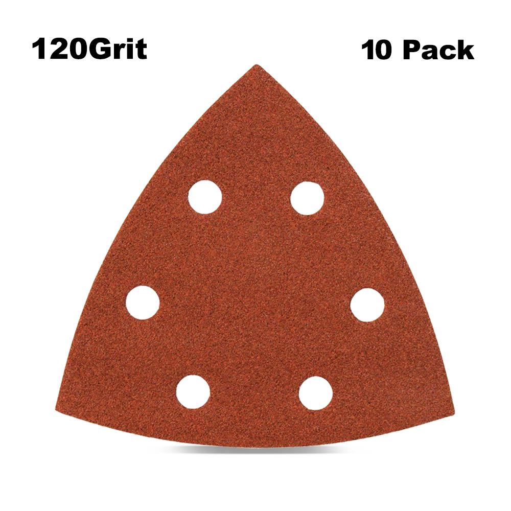 Makita B-21593 120G Long Life Hook & Loop Multi Tool Sand Paper - 10 Pack – image 1