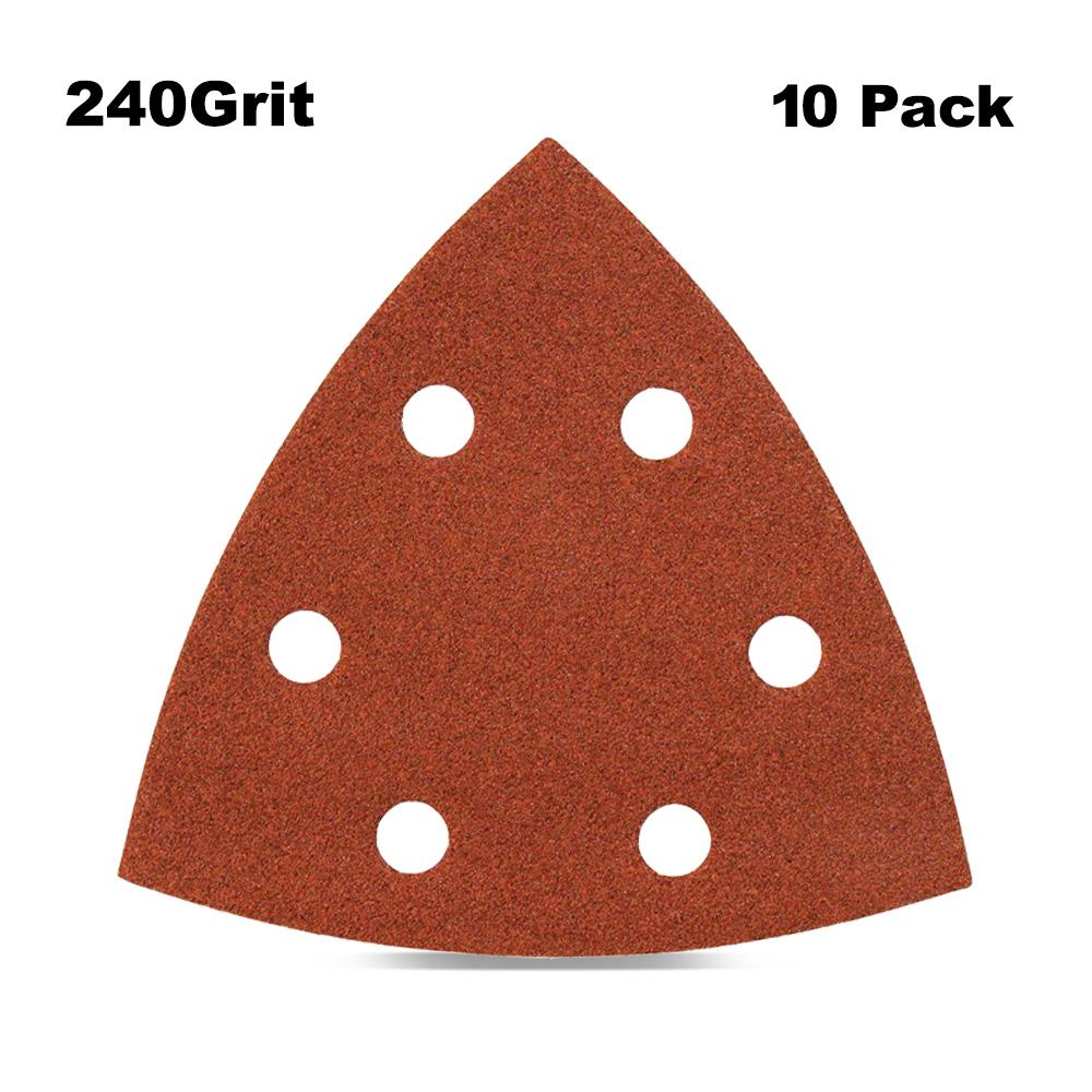 Makita B-22931 240G Long Life Hook & Loop Multi Tool Sand Paper - 10 Pack – image 1