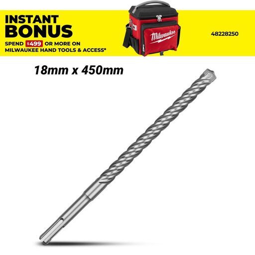 Milwaukee 4932356503 18mm x 450mm SDS-Plus MX4