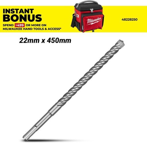 Milwaukee 4932356506 22mm x 450mm SDS-Plus MX4