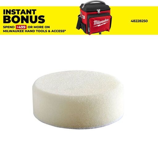 Milwaukee 4932430490 M12™ 75mm Polisher Sponge Soft White