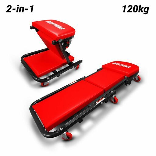 Daytona D2FCS 2 IN 1 Function Car Creeper And Stool